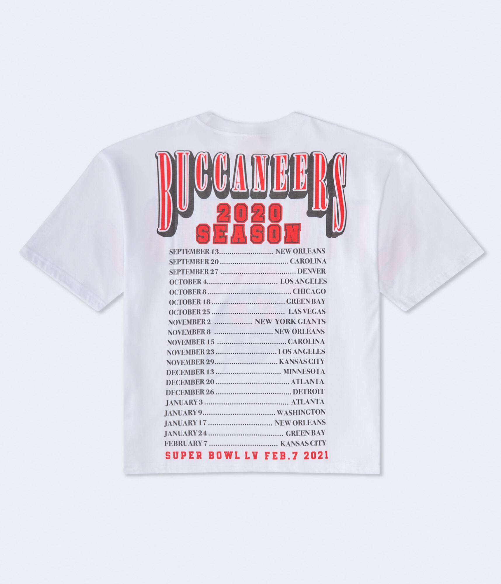 Tampa Bay Buccaneers Super Bowl Boxy Graphic Tee