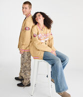 San Francisco 49ers Satin Bomber Jacket