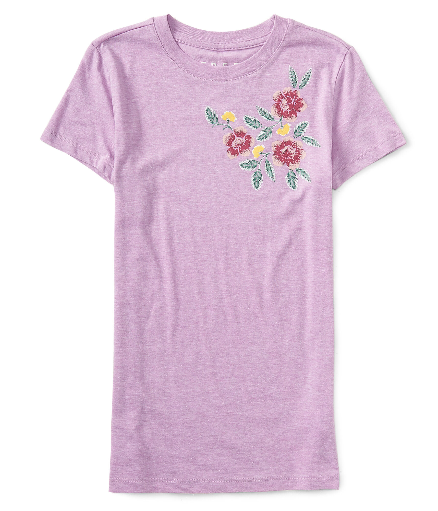 Free State Heathered Floral Graphic Tee