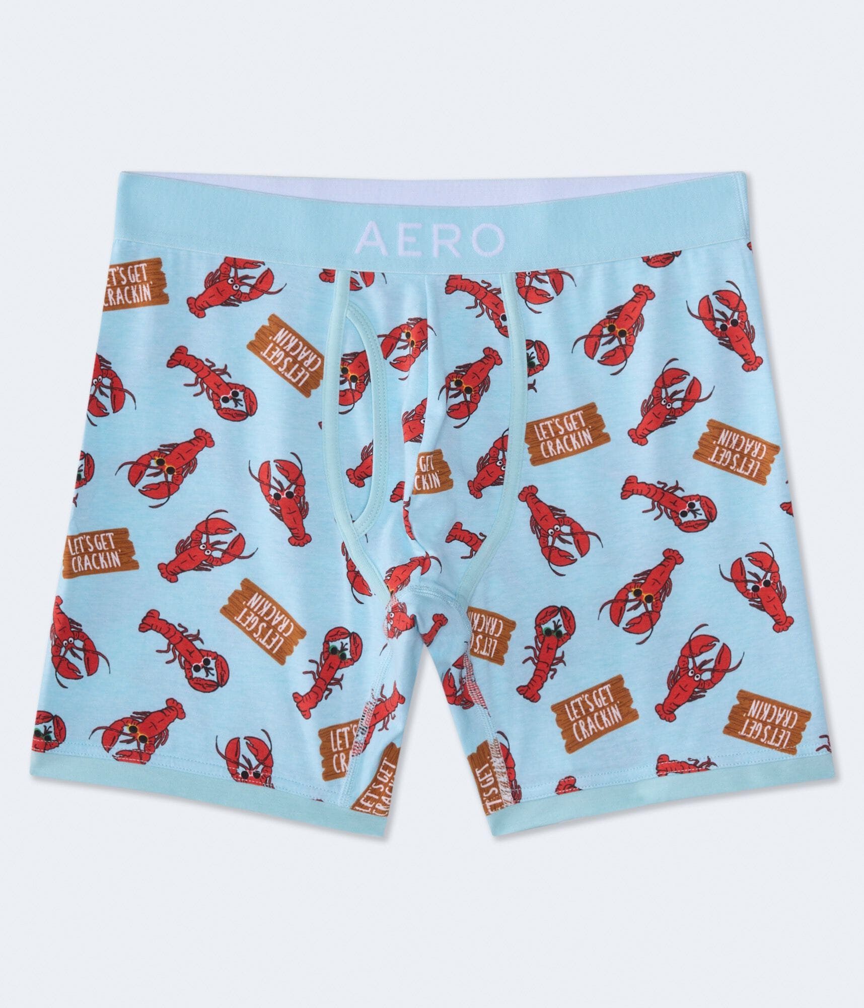 Lobster Crackin' 6" Knit Boxer Brief