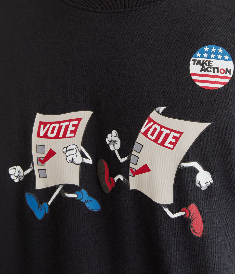 GLOBAL CITIZEN® Long Sleeve Your Voice Is Important Graphic Tee