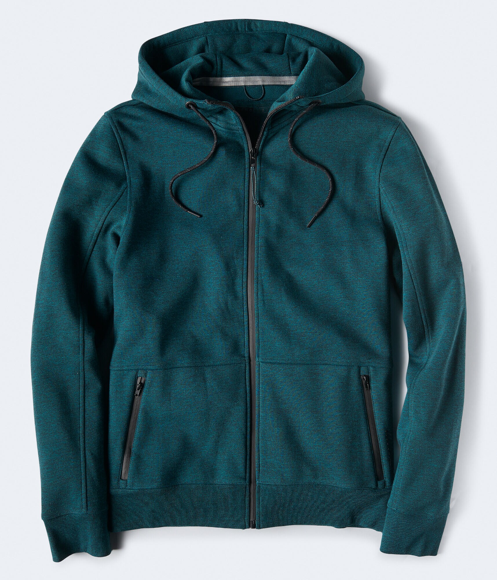 Aero Solid Active Full-Zip Hoodie