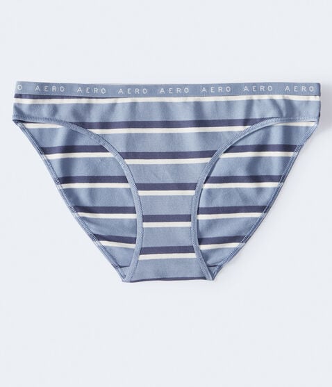 Striped Logo Bikini Striped Logo Bikini