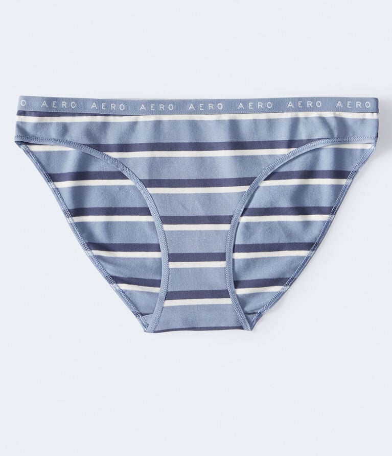 Striped Logo Bikini