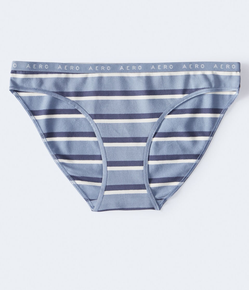 Striped Logo Bikini