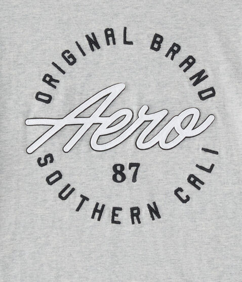 Aero Script Circle Graphic Tee