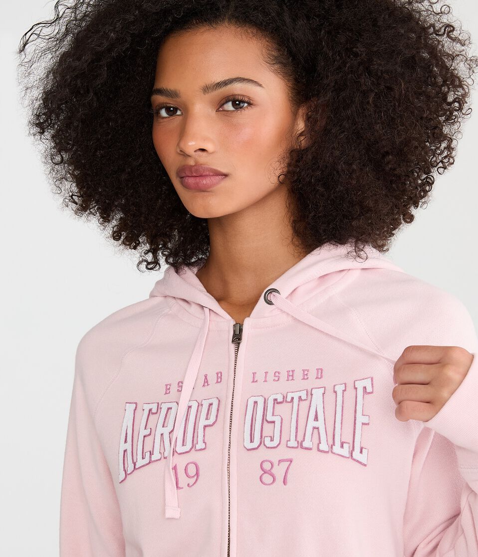 Aeropostale 1987 Full-Zip Hoodie