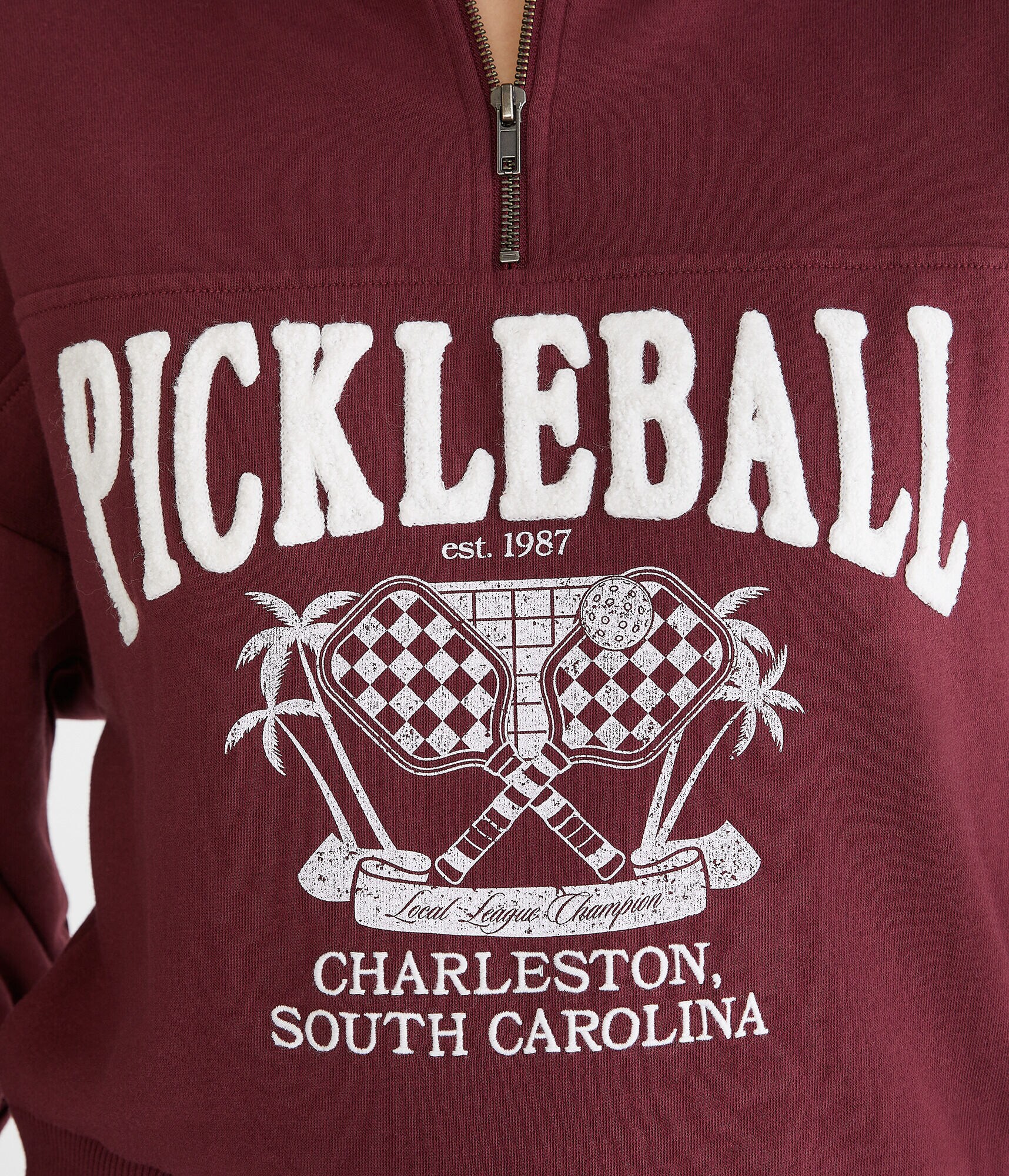 South Carolina Pickleball Quarter-Zip Sweatshirt