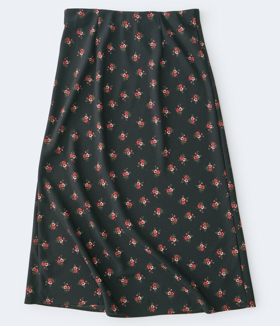 Floral Midi Skirt