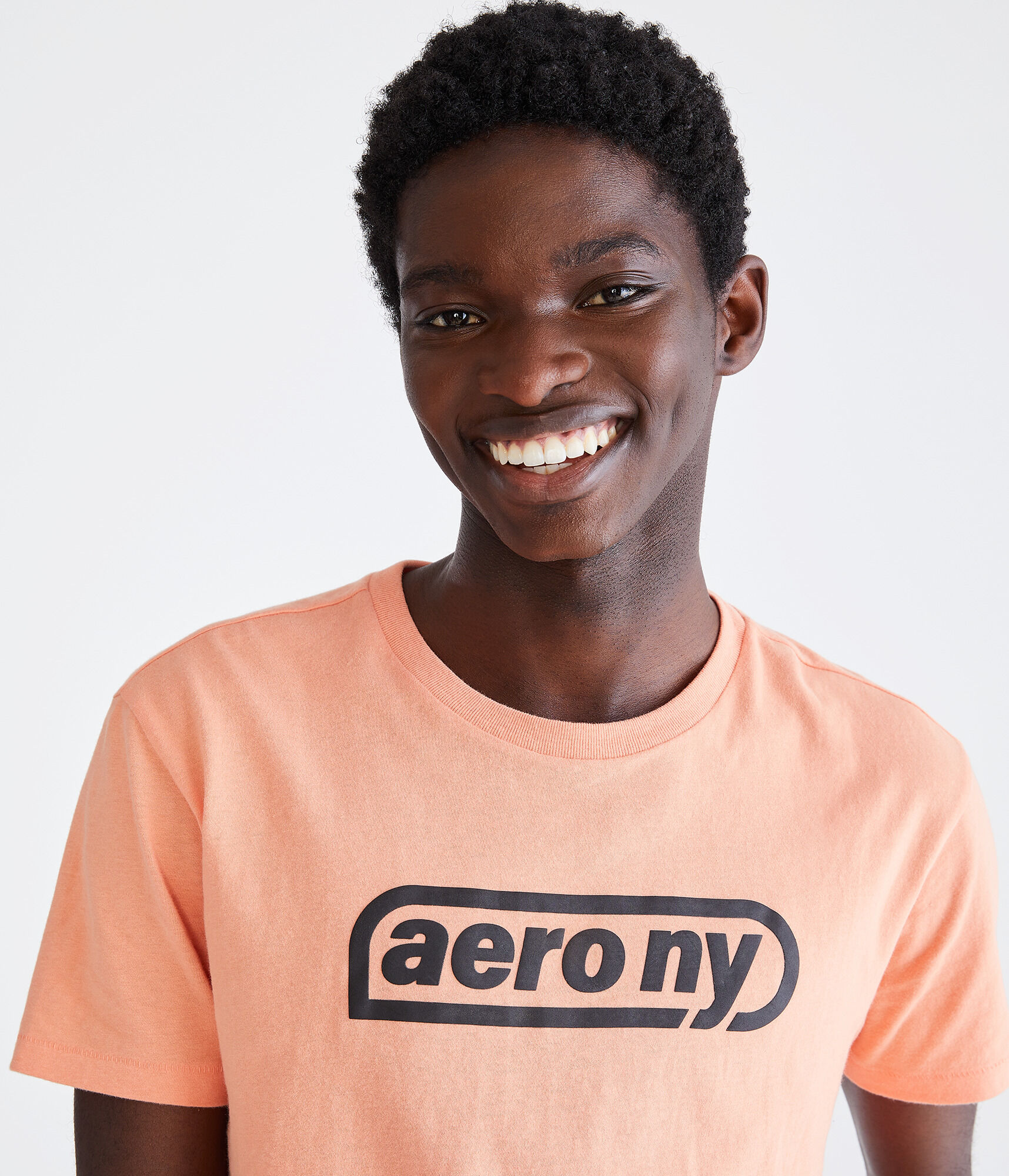 Aero NY Box Logo Graphic Tee