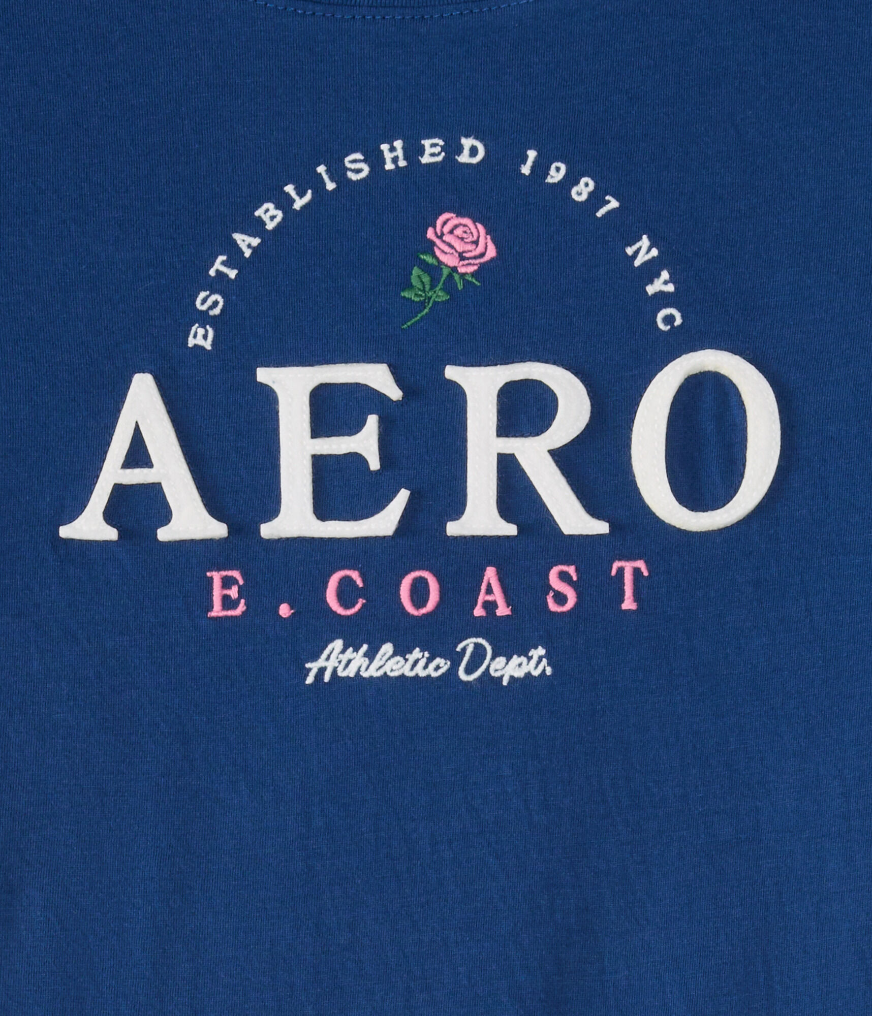 Aero Rose East Coast Appliqu&amp;eacute; Graphic Tee