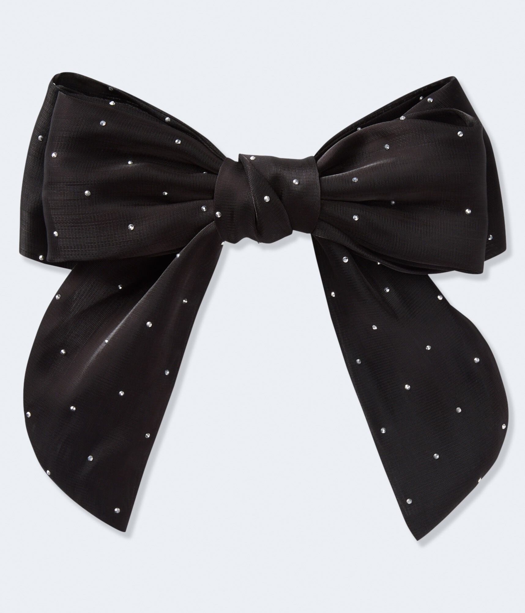 Studded Bow Hair Clip