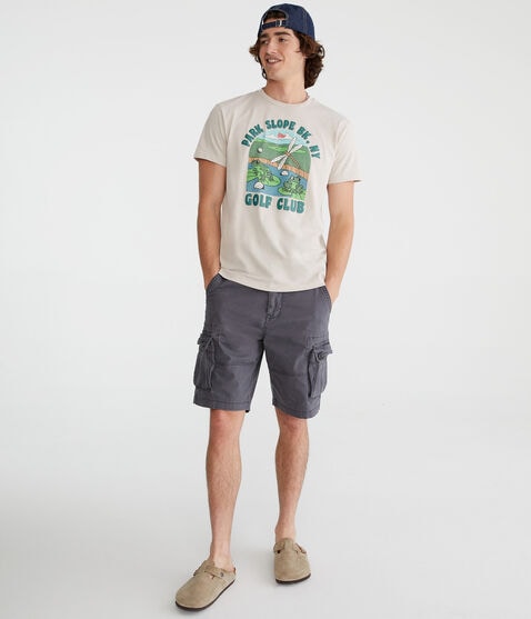 Stretch Twill Cargo Shorts 10"