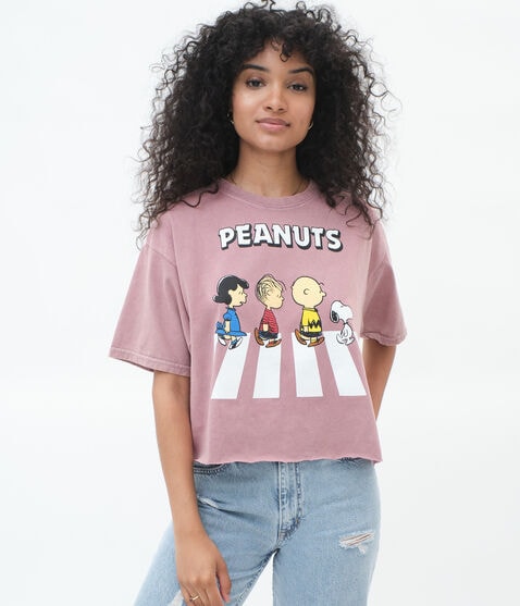 Peanuts Abbey Road Graphic Tee Peanuts Abbey Road Graphic Tee
