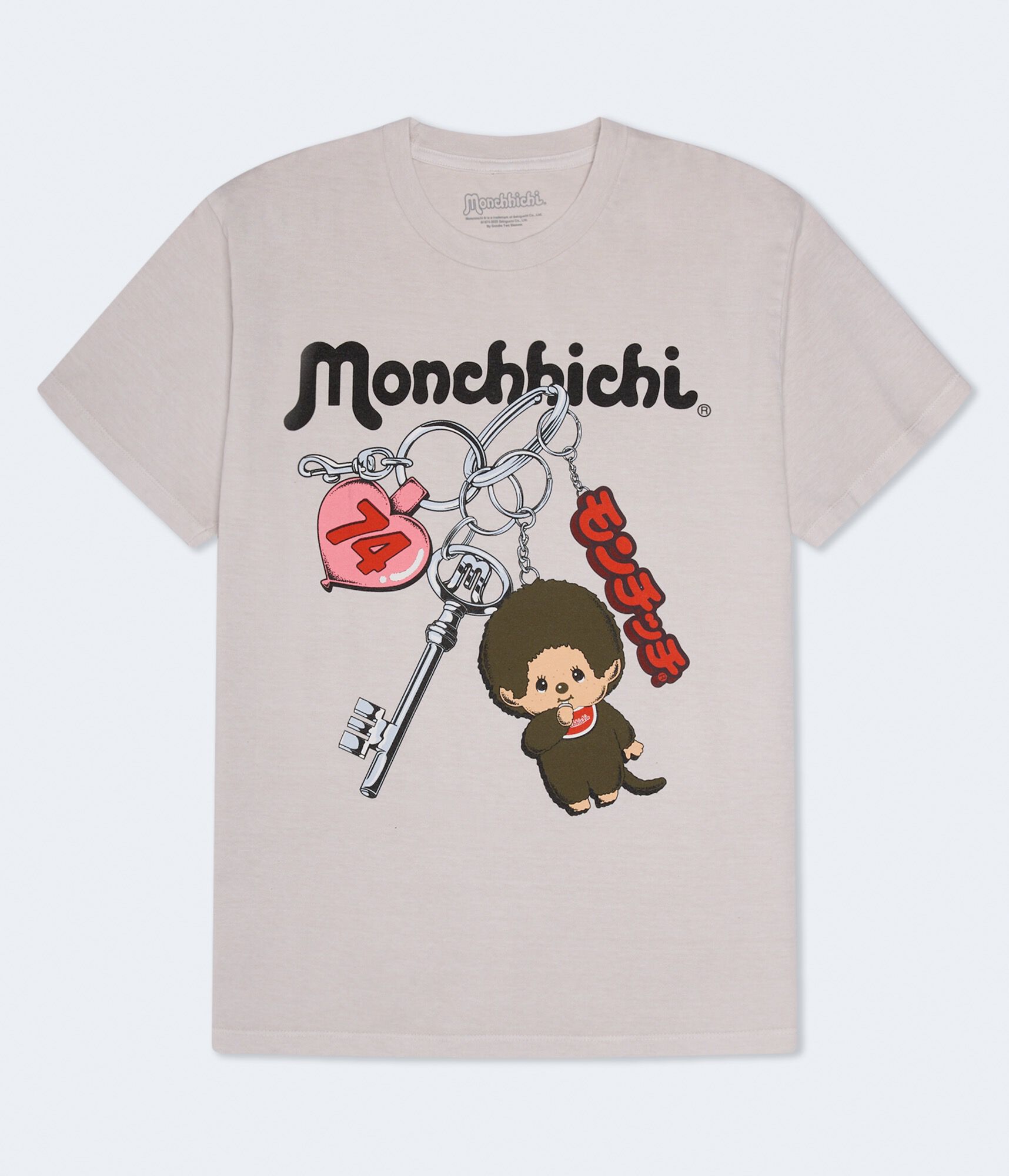 Monchhichi Keychain Relaxed Graphic Tee