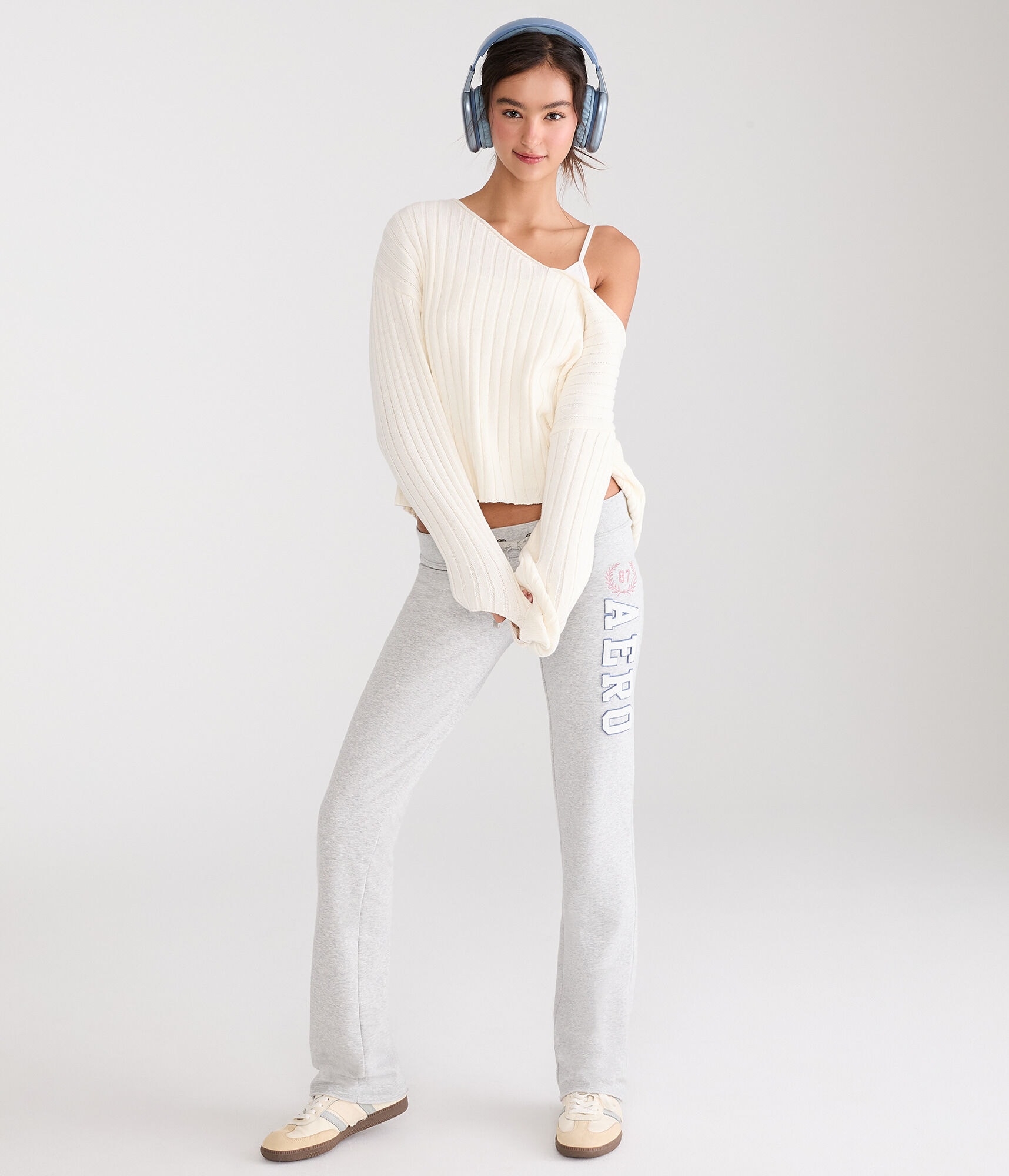 Aero 87 Fit &amp; Flare Sweatpants