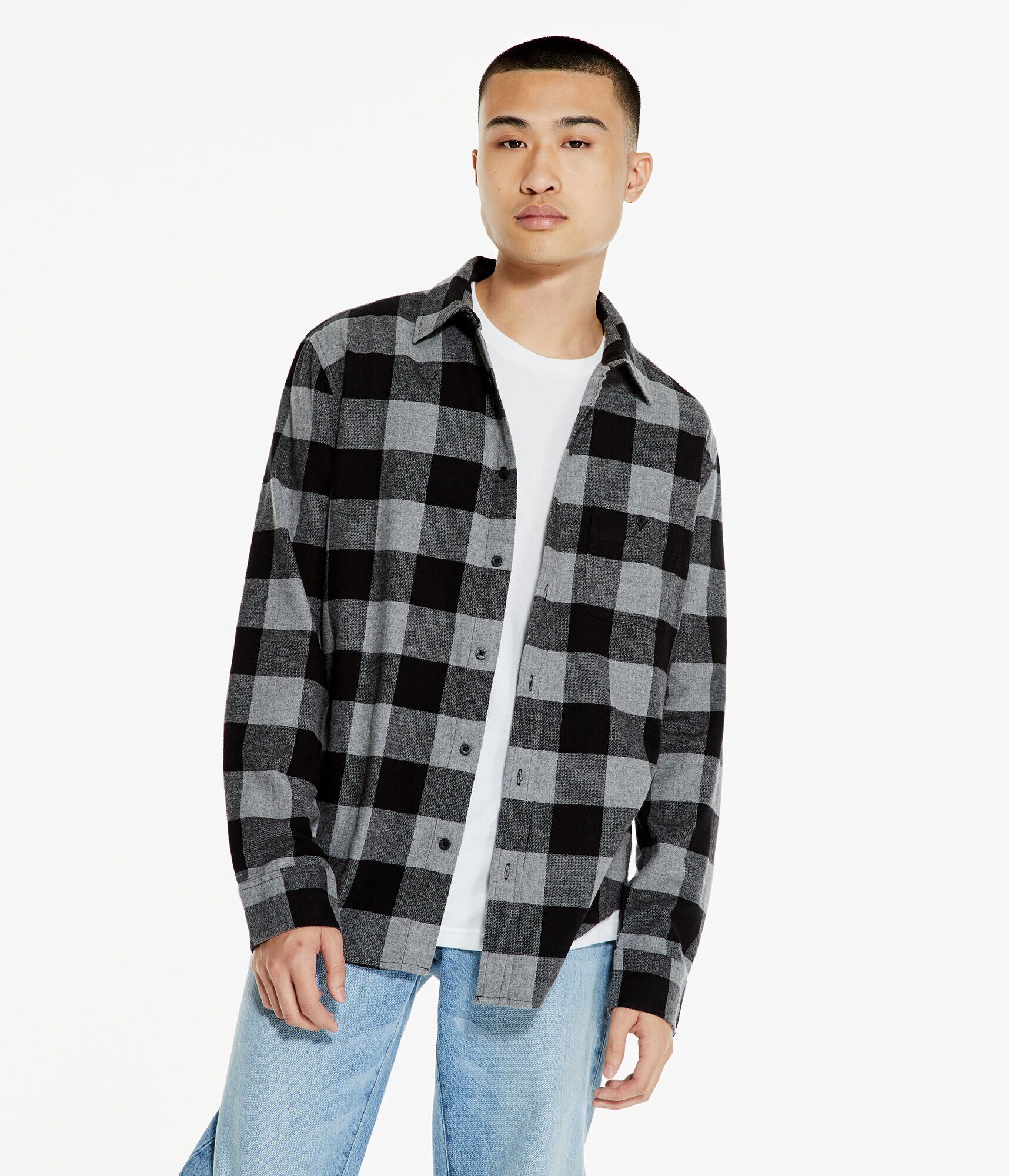 Buffalo Check Softspun Flannel Shirt