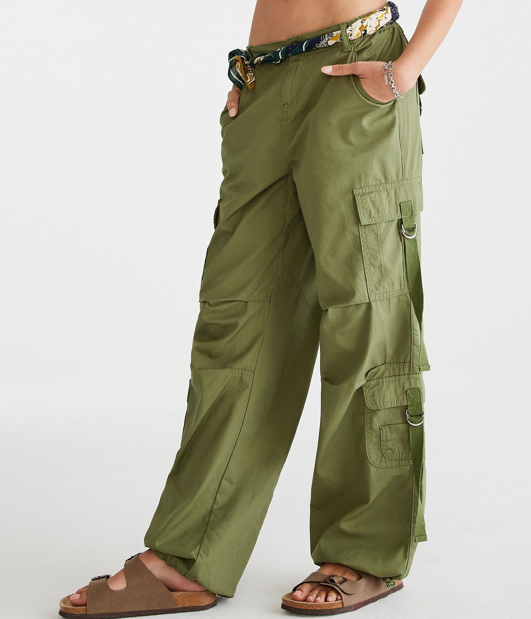 D-Ring Cargo Parachute Pants