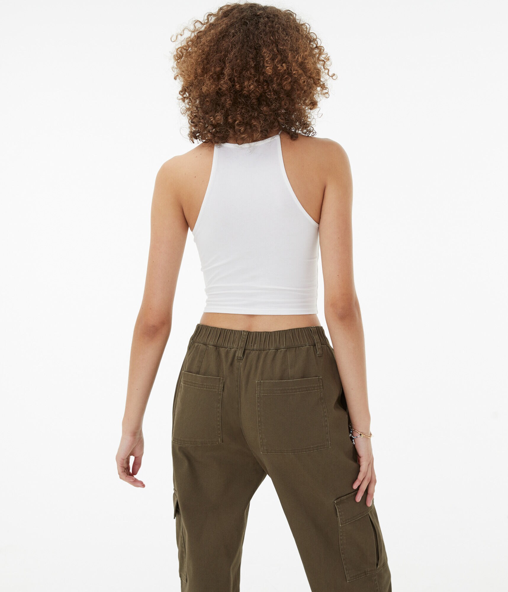 Watermelon Cropped Bungee Tank