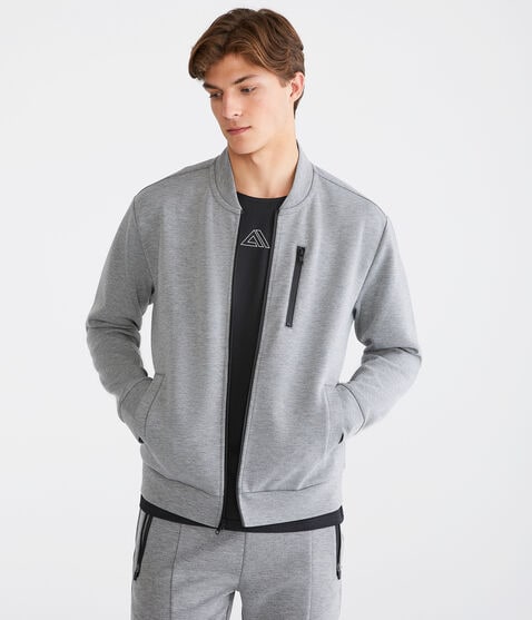 Aero MVMNT Tech Fleece Bomber Jacket