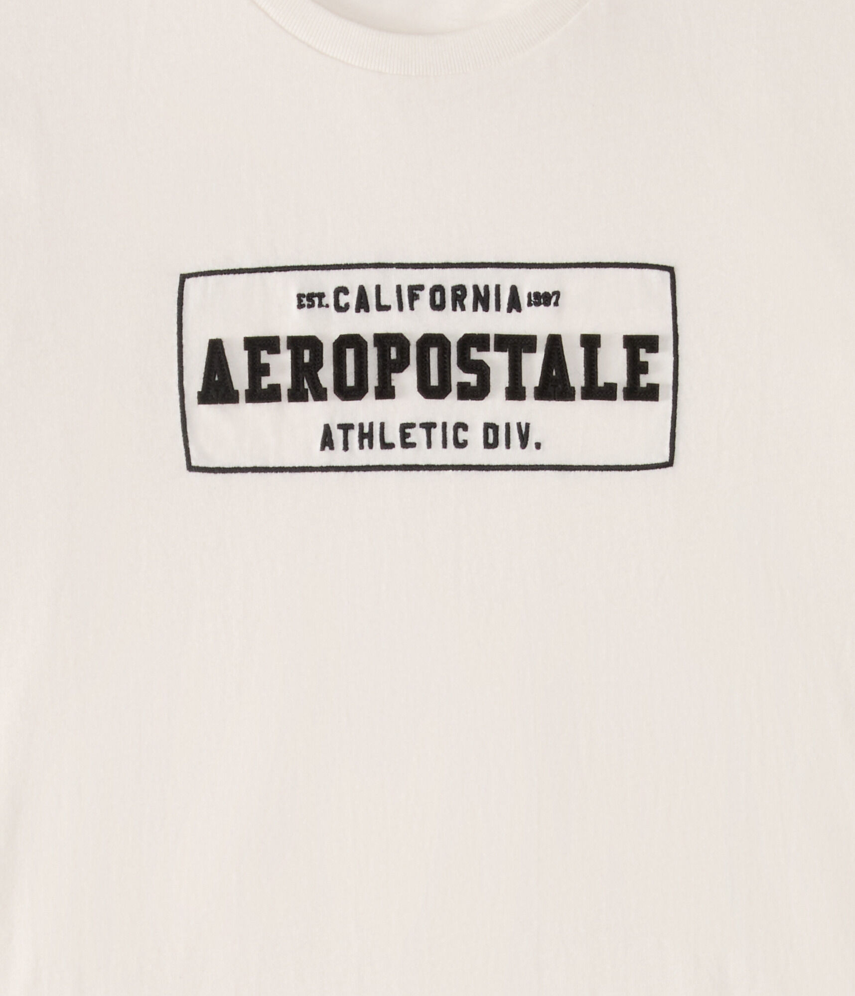 Aeropostale Box Logo Appliqu&eacute; Graphic Tee