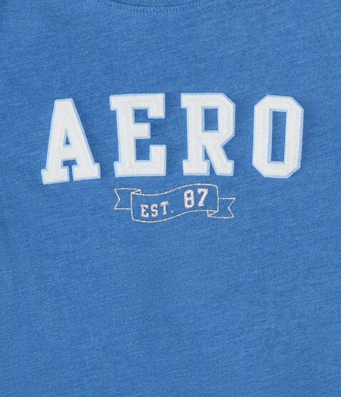 Aero Banner Appliqué Graphic Tee Aero Banner Appliqué Graphic Tee