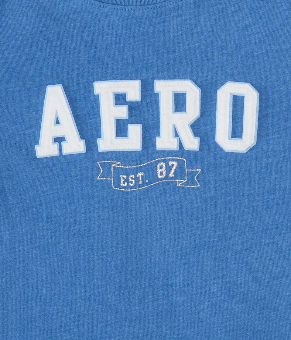 Aero Banner Appliqué Graphic Tee
