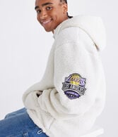 Los Angeles Lakers Quarter-Zip Sherpa Hoodie
