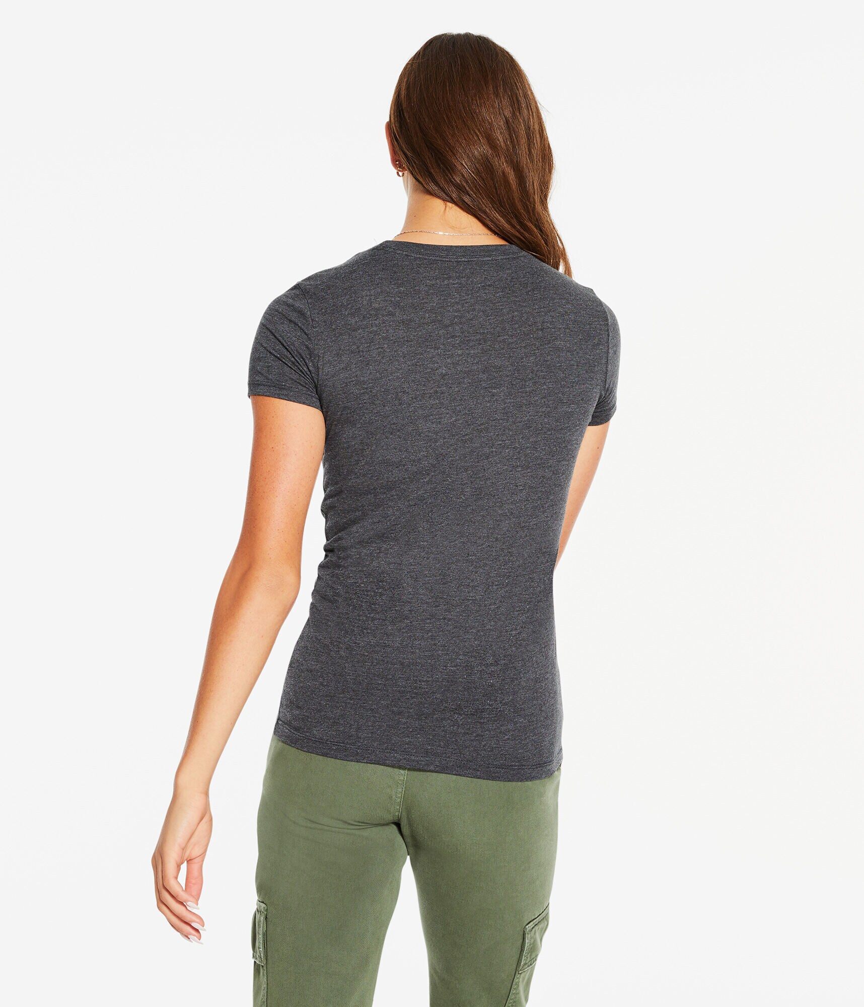 Aero Barbed Wire Box Logo Flocked Graphic Tee