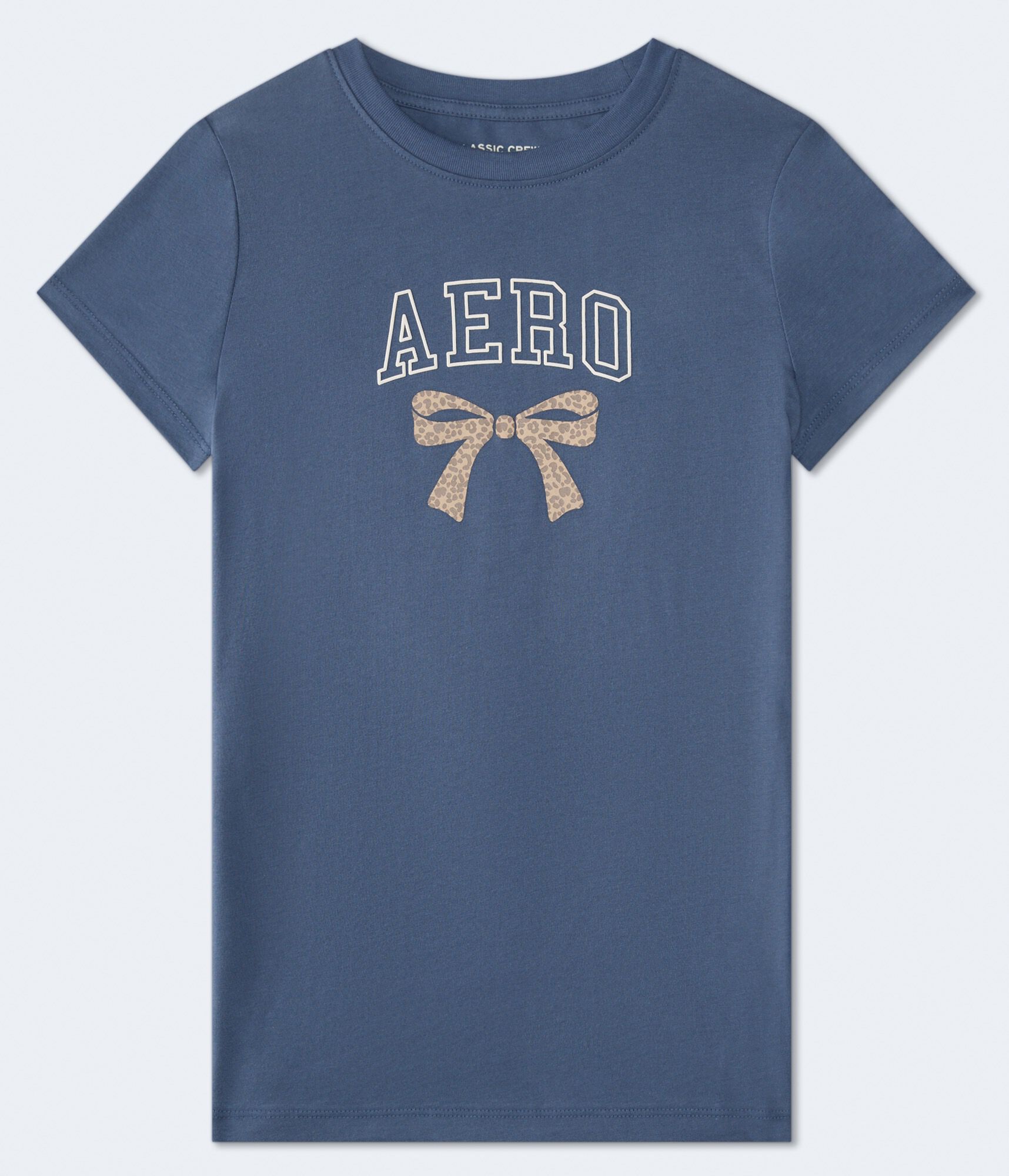 Aero Leopard Bow Graphic Tee