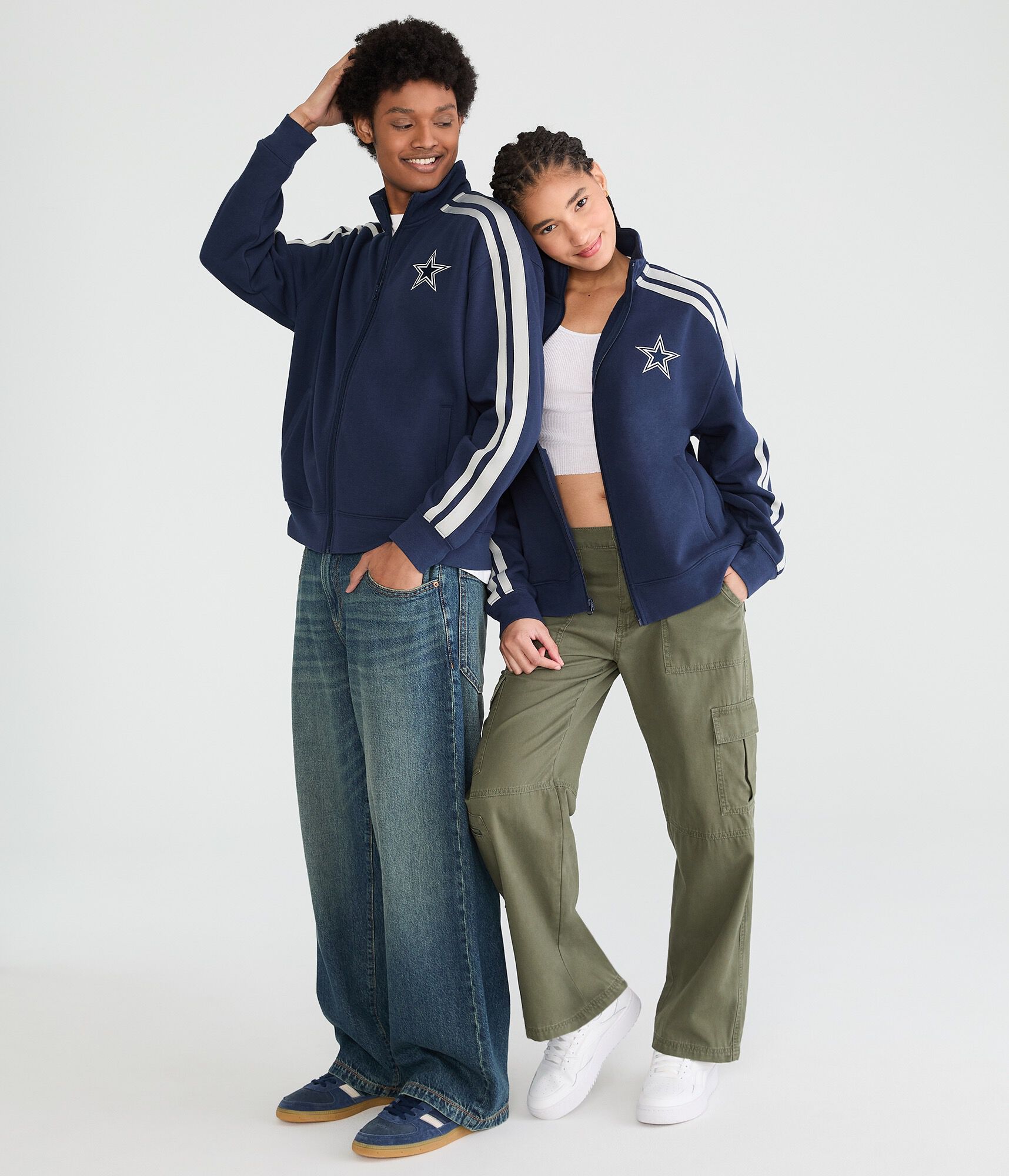 Dallas Cowboys Fleece Track Jacket