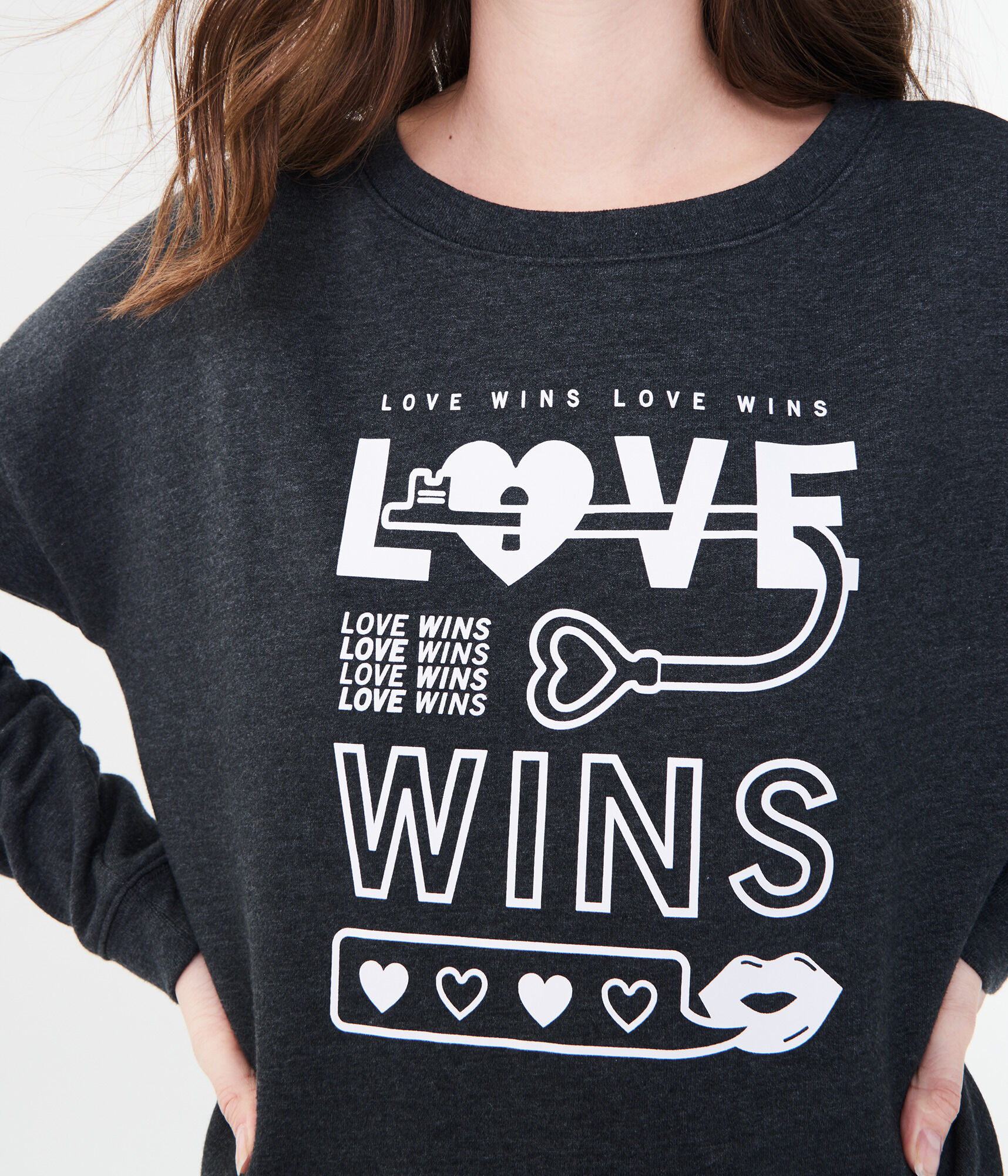 Love Wins Crew Sweatshirt