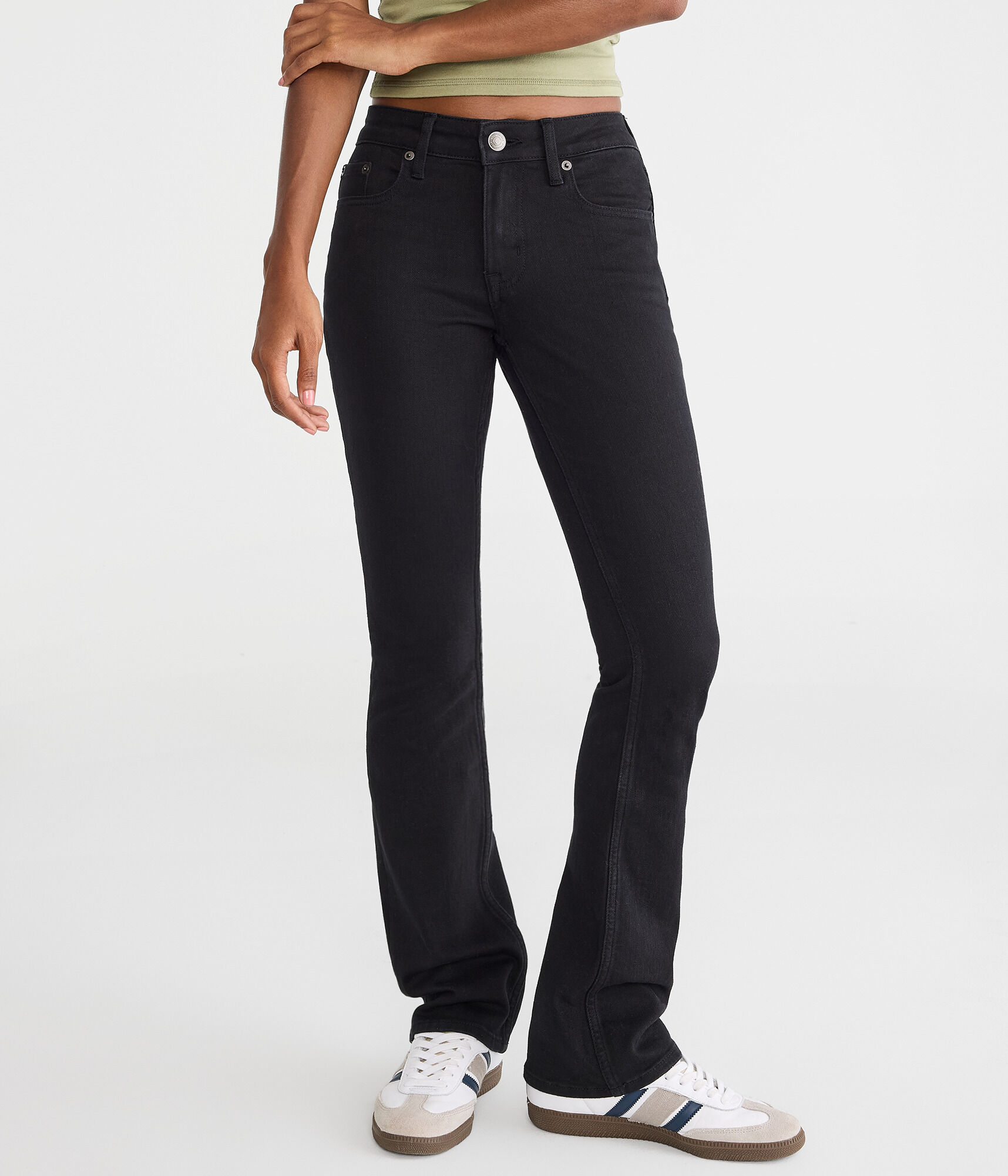 Mid-Rise Bootcut Jean