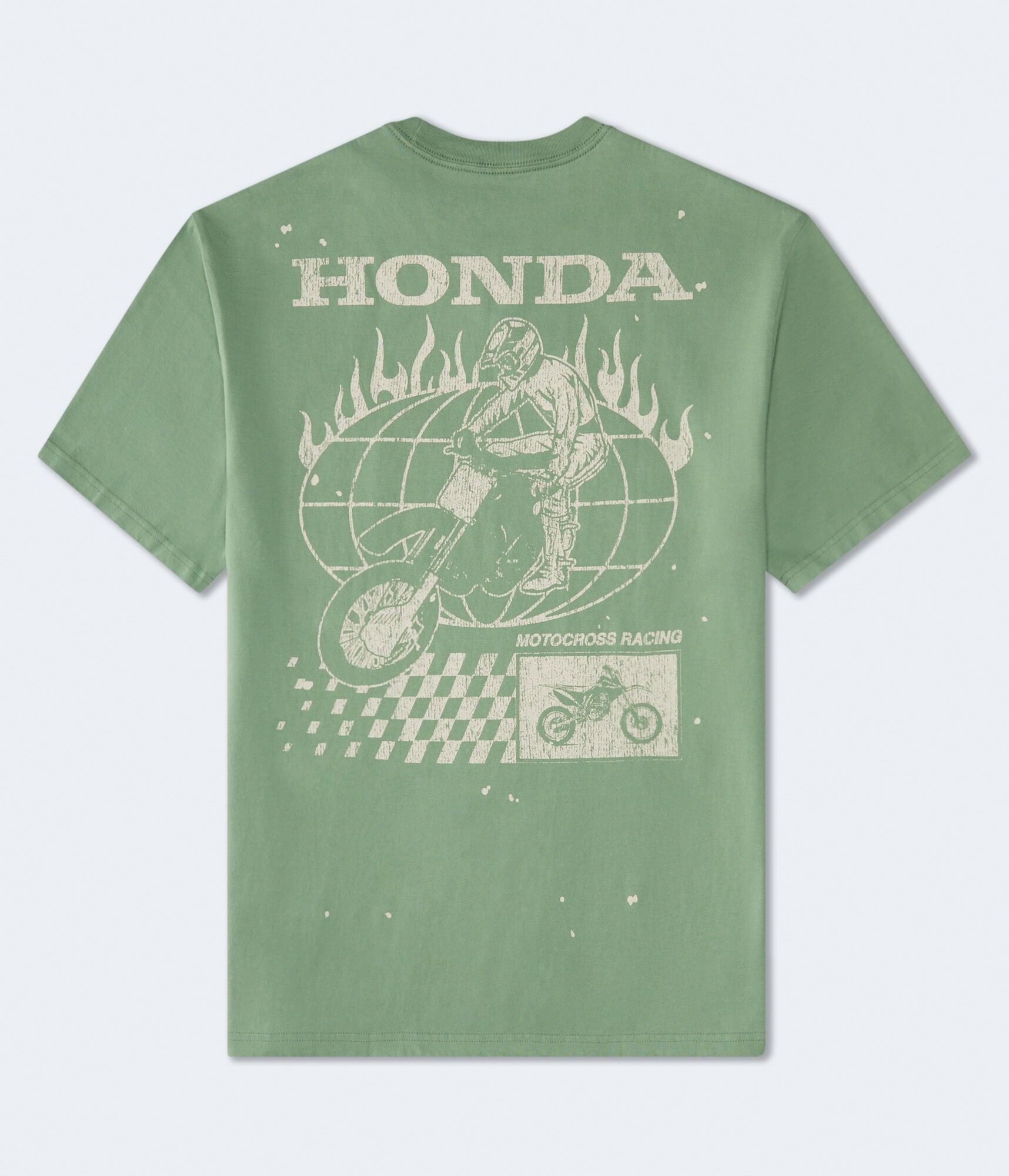 Honda Motocross Racing Relaxed Graphic Tee