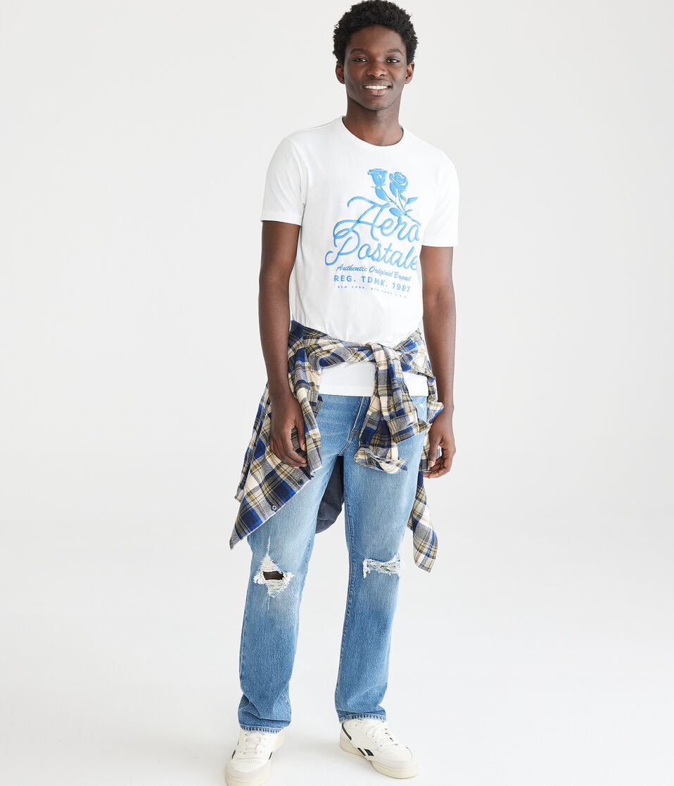 Aeropostale Rose Graphic Tee
