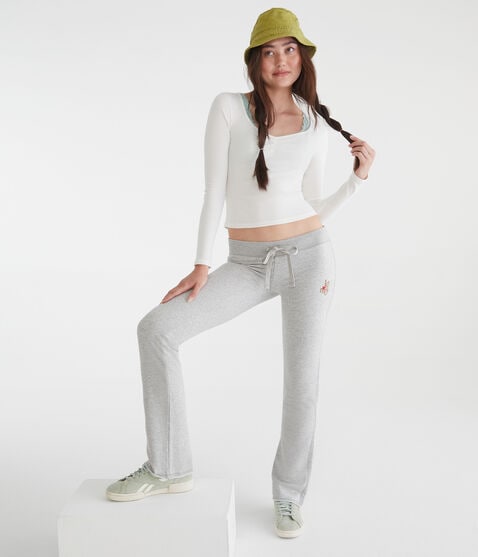 Teddy Bear Fit & Flare Sweatpants Teddy Bear Fit & Flare Sweatpants