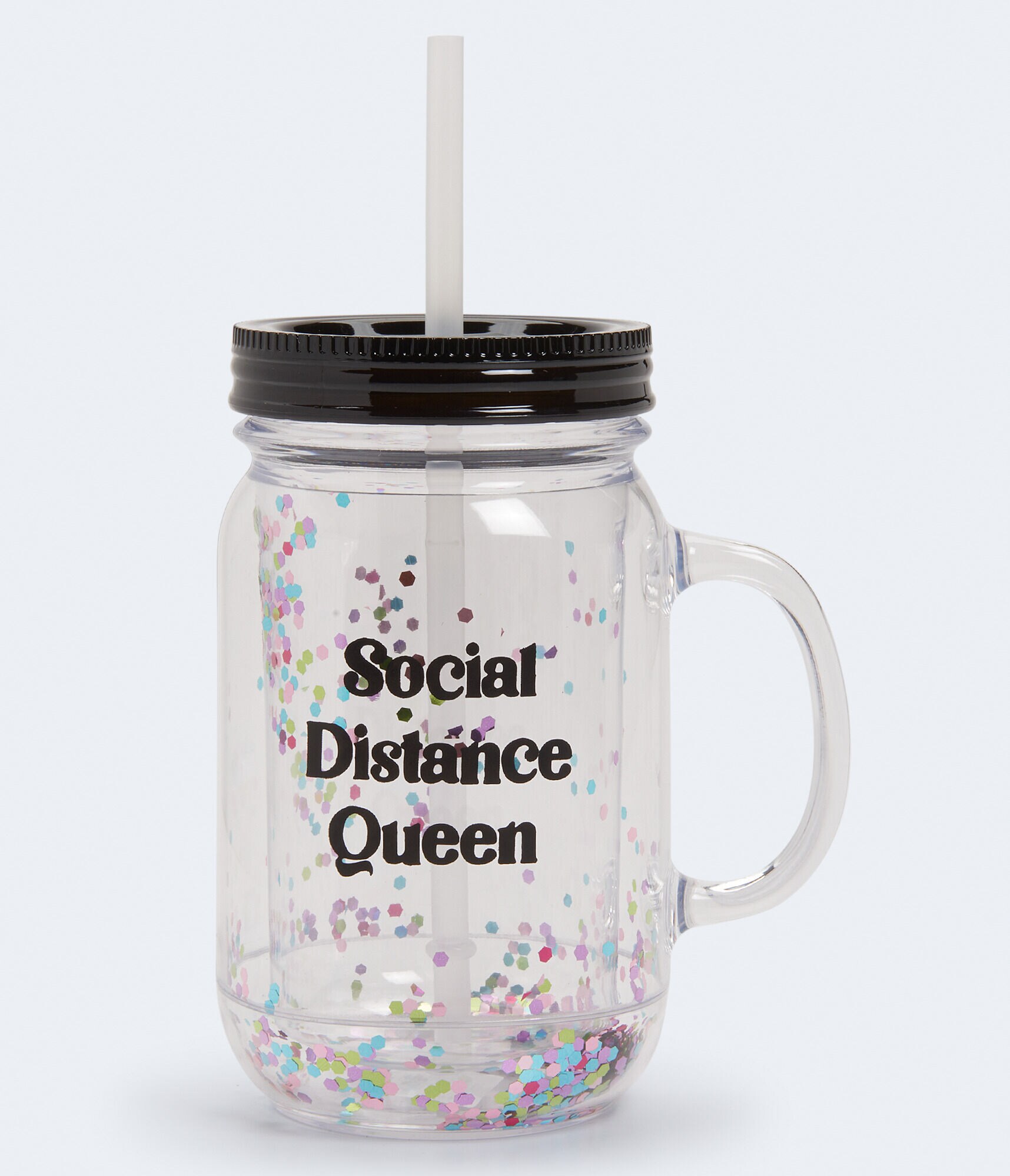 Social Distance Queen Mason Jar