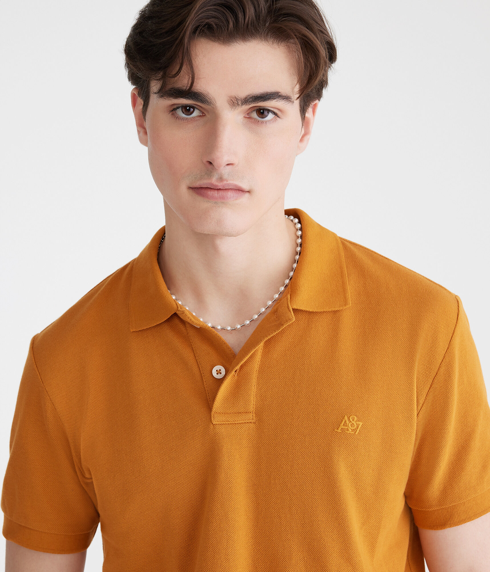 Tonal A87 Logo Piqu&eacute; Polo