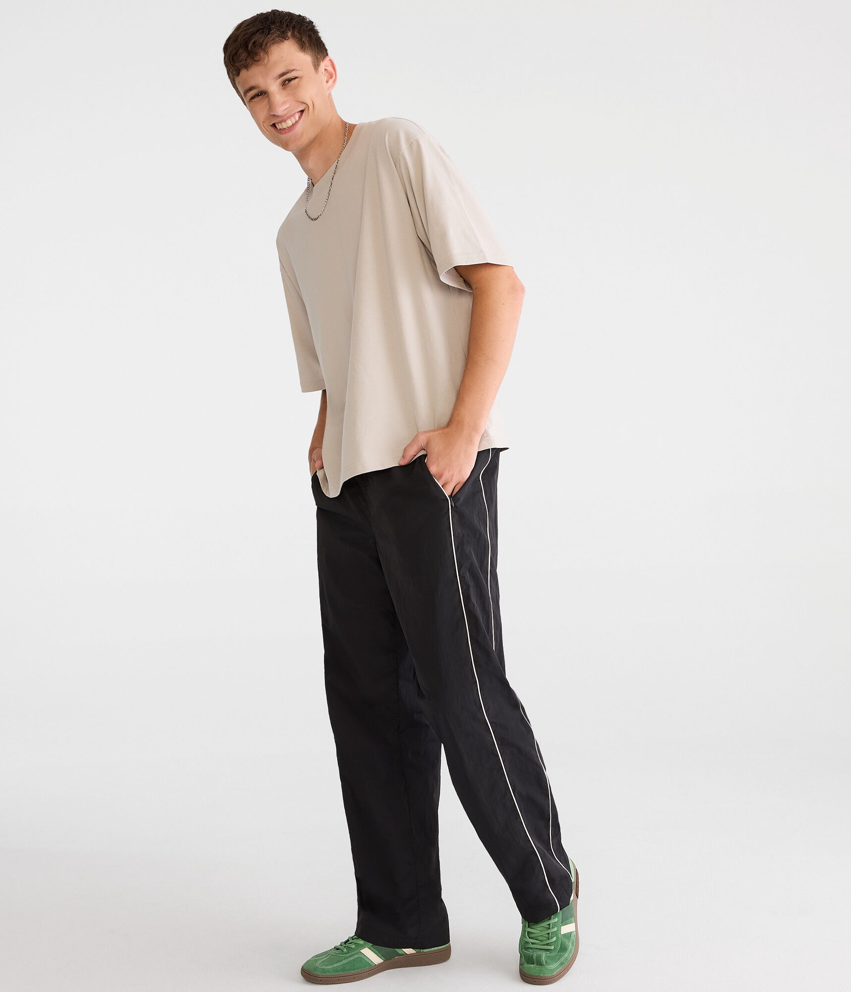 Nylon Track Pants