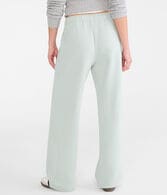 Mid-Rise Straight Leg Sweatpants