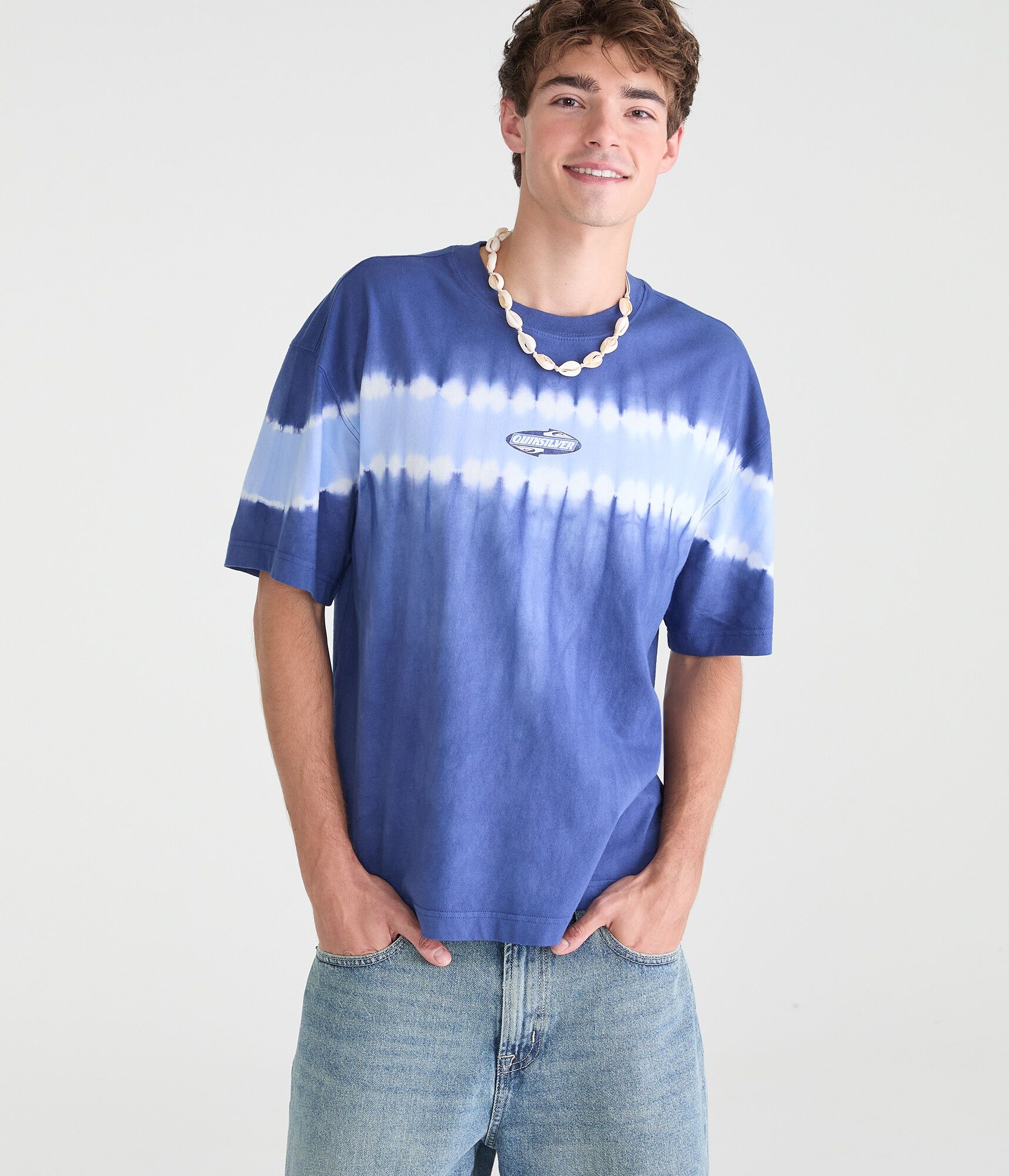 Quiksilver Tie-Dye Logo Tee