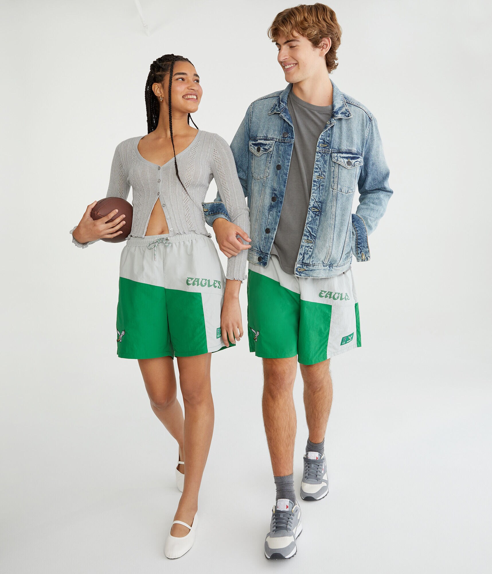 Philadelphia Eagles Nylon Shorts 6.5"