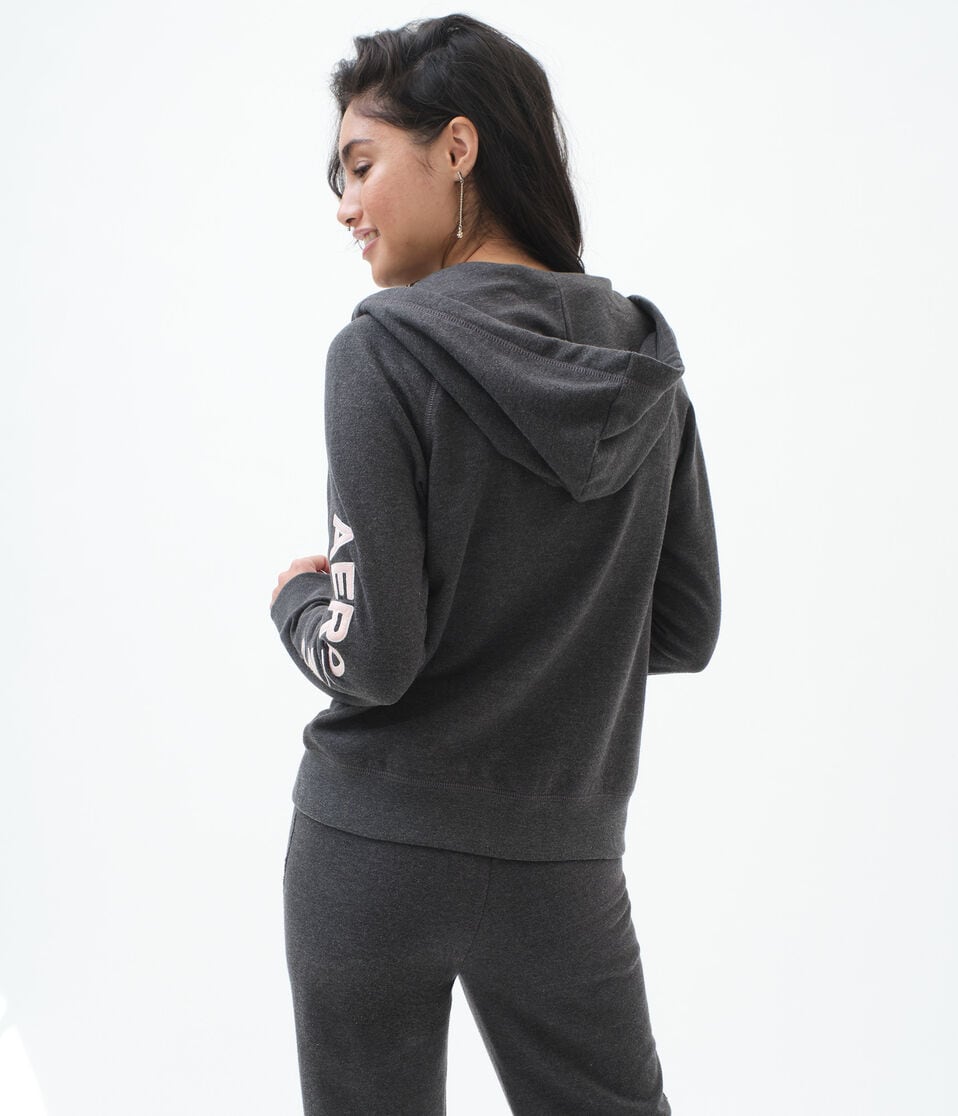 Aero NYC Circle Full-Zip Hoodie