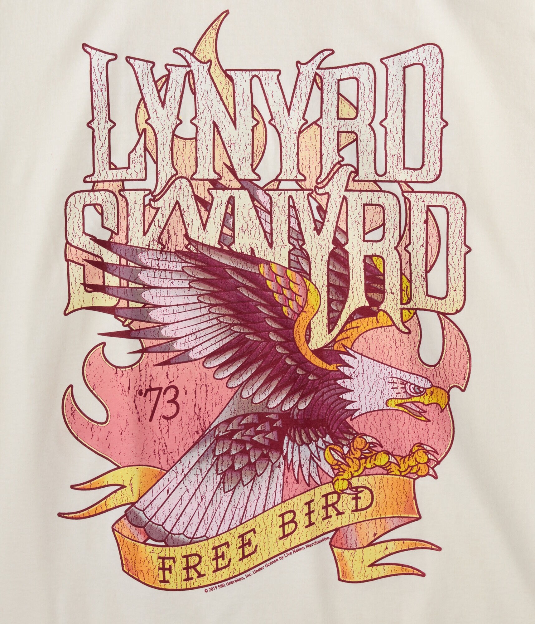Lynyrd Skynyrd Free Bird Oversized Graphic Tee