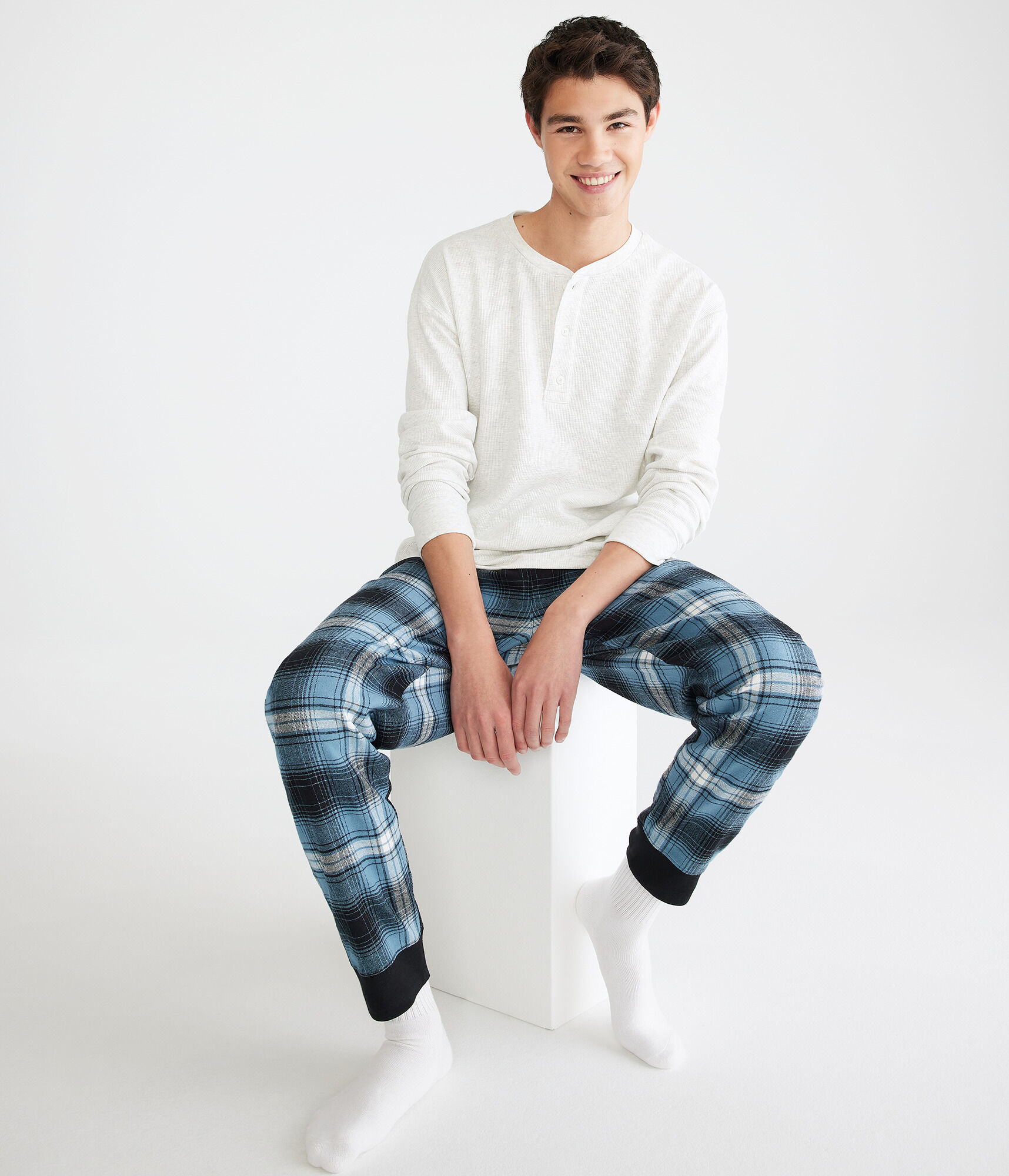 Long Sleeve Thermal Henley