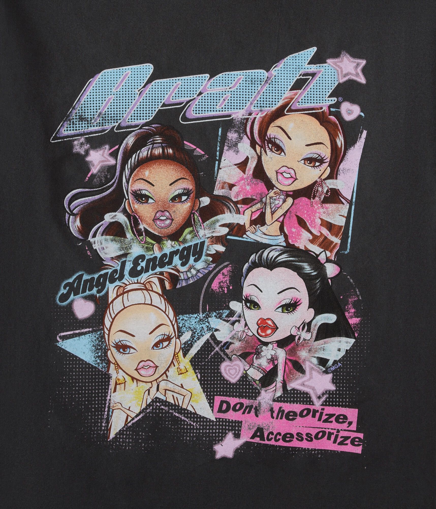 Bratz Angel Energy Relaxed Graphic Tee