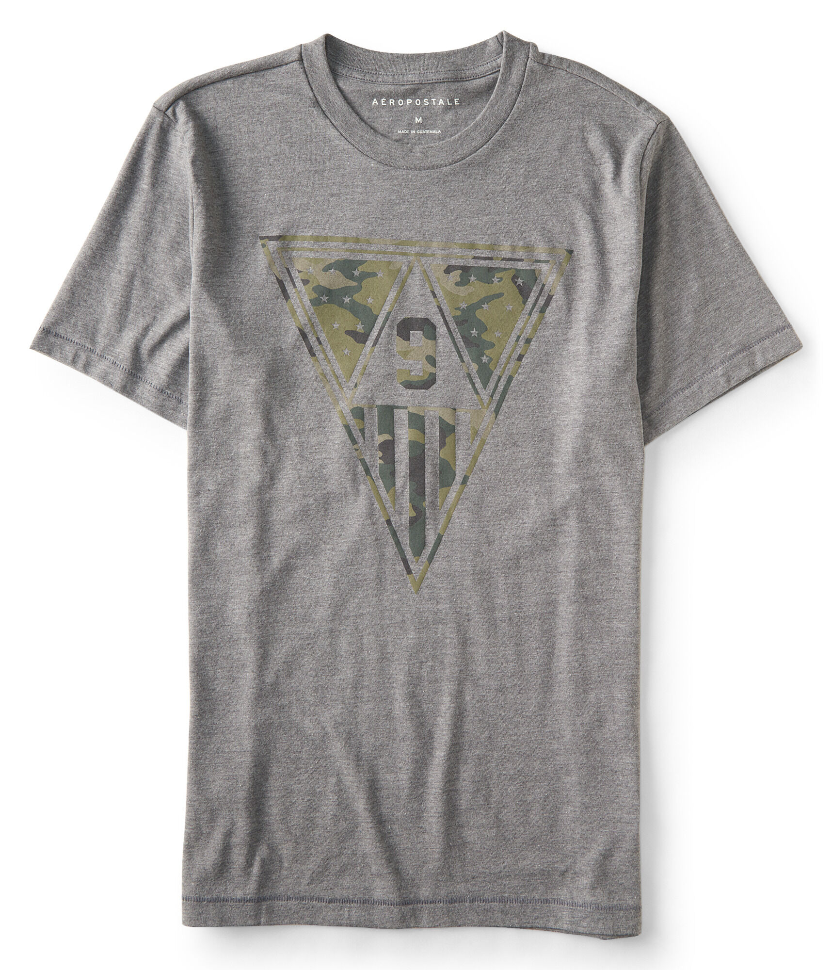 Final Sale- Camo 9 Flag Graphic Tee