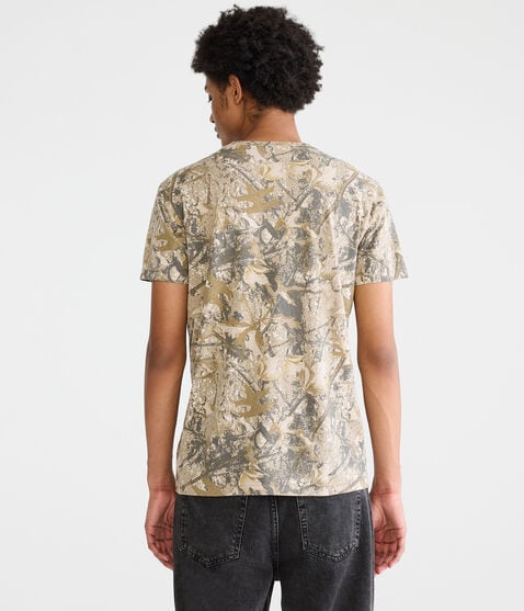 NYC Forest Camo Appliqué Graphic Tee NYC Forest Camo Appliqué Graphic Tee