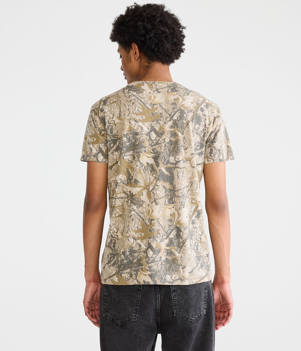 NYC Forest Camo Appliqué Graphic Tee