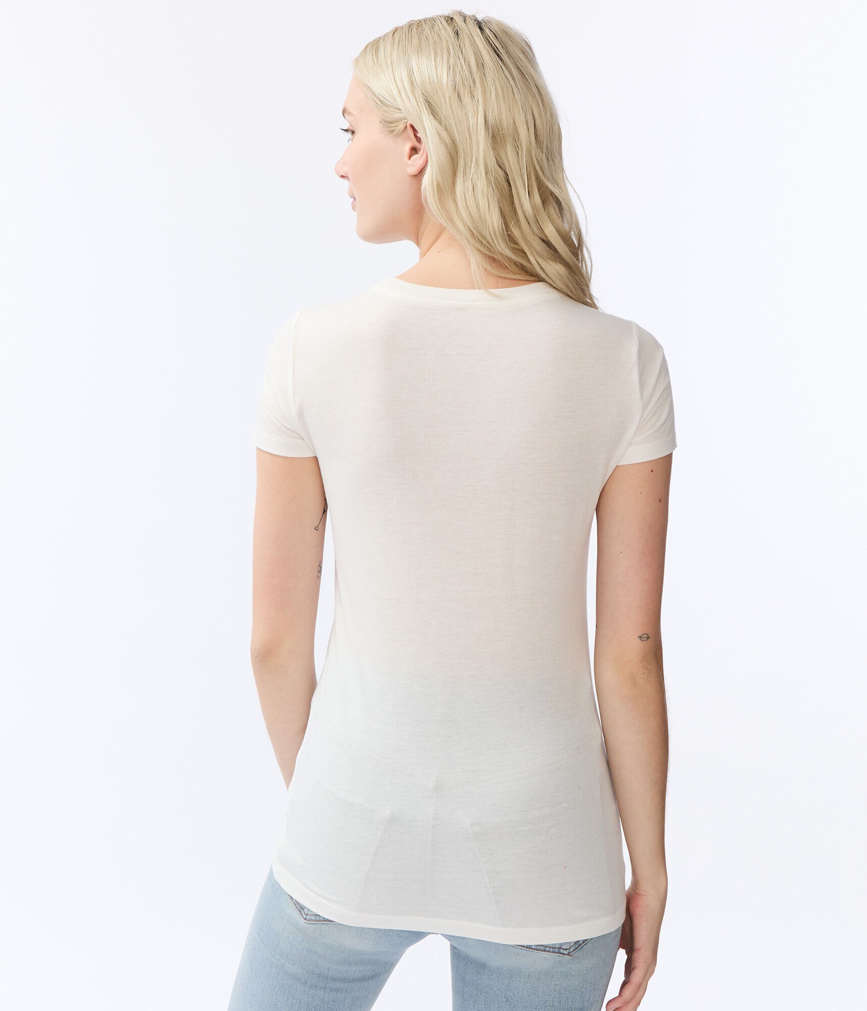 Aero Arch Letter Appliqu&eacute; Graphic Tee***